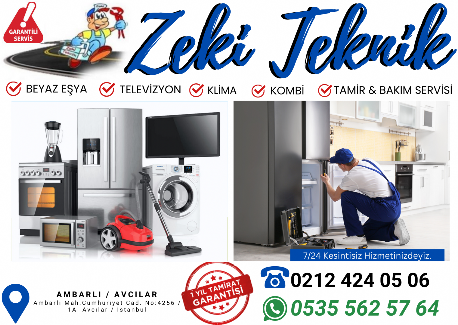 Ambarlı Beko Beyaz Eşya Servisi